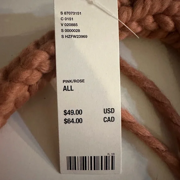 NWT, UO Kimchi Blue chunky crochet striped hobo bag - Picture 10 of 12